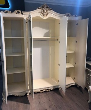Шкаф 4-х створчатый Джоконда (крем) в Режи - rezh.ok-mebel.com | фото 2